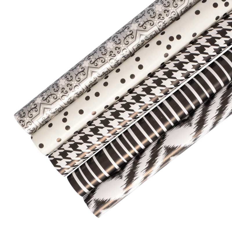 Papier cadeau blanc&noir - L'Incroyable